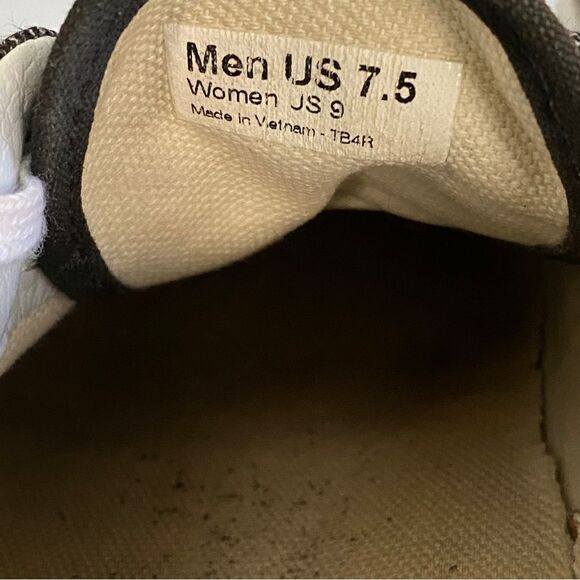 Unisex Van's Herringbone Off-the-Wall Sneaker Shoe M-7.5/ W9 - Picture 7 of 8